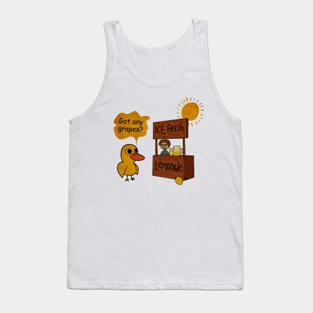 The DUCK SONG Got Any Grapes Vintage Tank Top by mobilmogok99